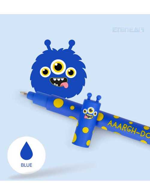 Στυλό Legami Gel Erasable 0.7Monster Μπλε