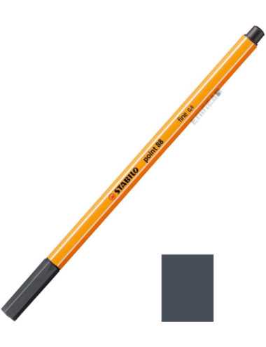 Μαρκαδοράκι 88/97 Stabilo Point 0.4 Γκρι