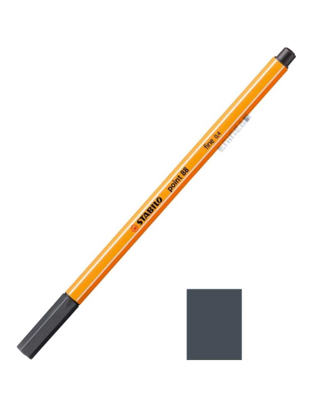Μαρκαδοράκι 88/97 Stabilo Point 0.4 Γκρι