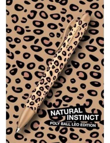 Στυλό Faber Castell Poly Ball Urban Leo Edition Natural Instinkt BP
