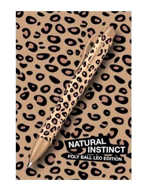 Στυλό Faber Castell Poly Ball Urban Leo Edition Natural Instinkt BP