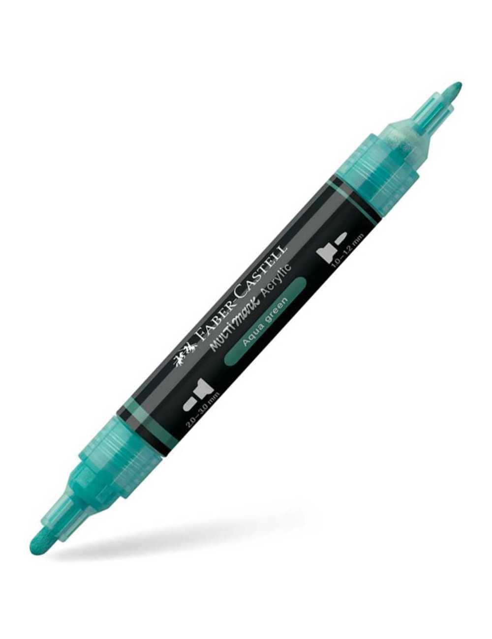 Μαρκαδόρος Διπλός Faber Castell Multimark Acrylic 276 Aqua Green