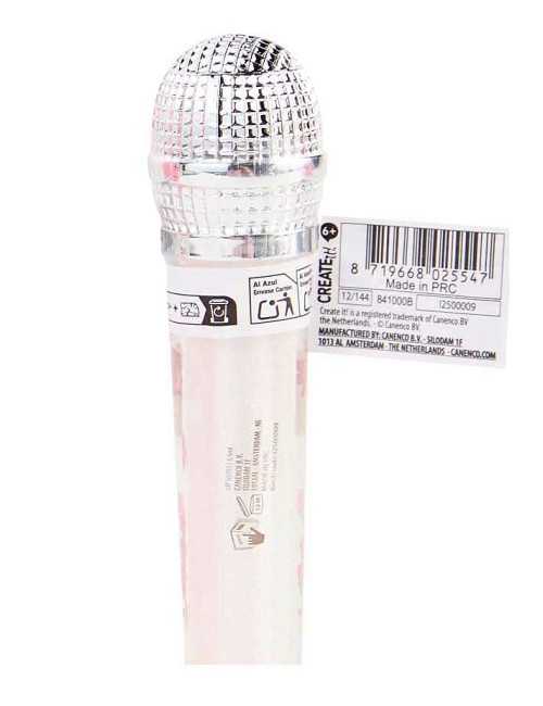Lip Gloss Microfone Create it Siver