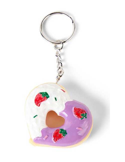 Lip Balm Μπρελόκ Create it Explosion Donut Strawberry