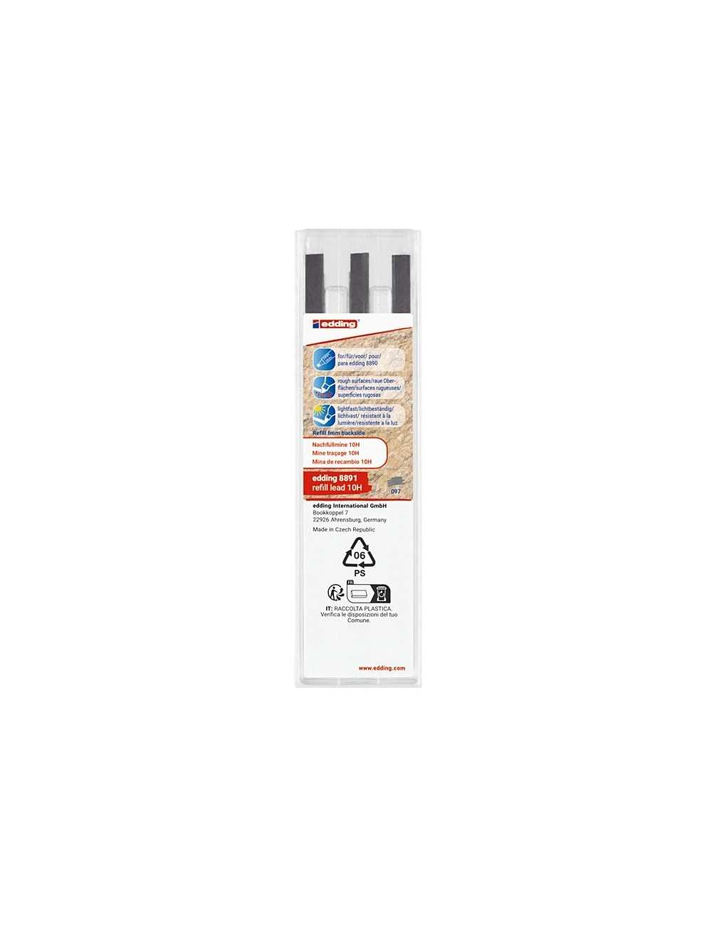 Μύτες edding 2.0mm 10H 8891 6τ
