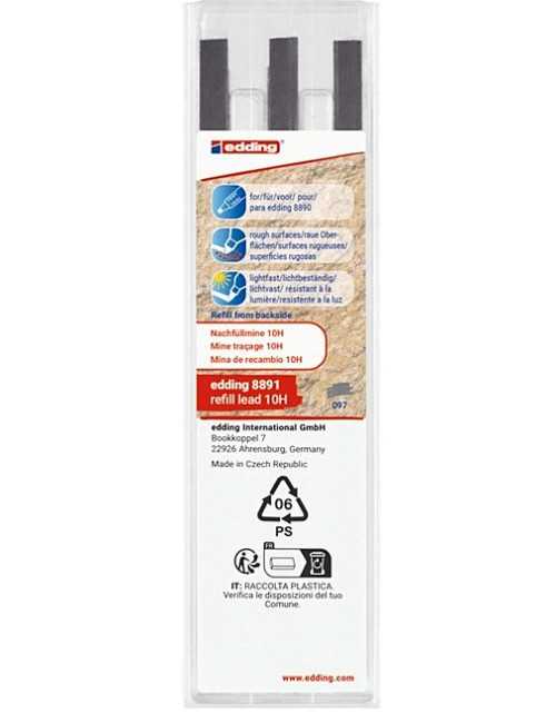 Μύτες edding 2.0mm 10H 8891 6τ
