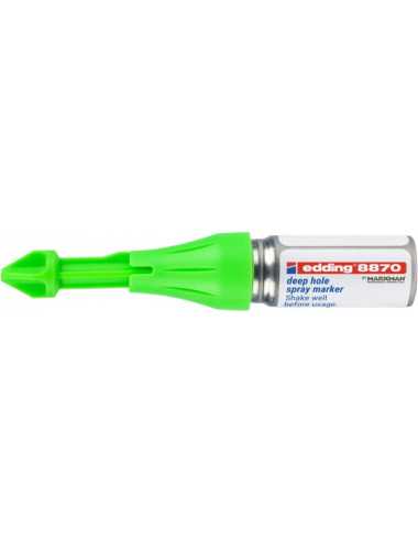 Μαρκαδόρος Edding 8870 Deep Hole Spray Πράσινο