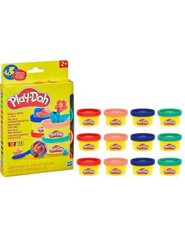 Πλαστελίνη Hasbro Play-Doh Treats και Party Favors 12 τεμ