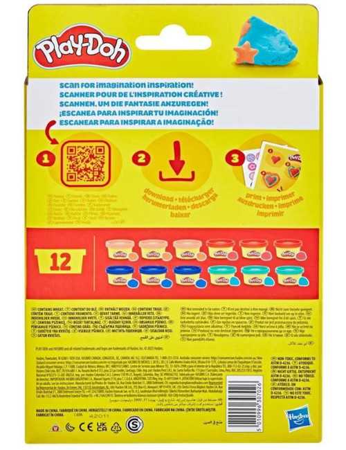 Πλαστελίνη Hasbro Play-Doh Treats και Party Favors 12 τεμ
