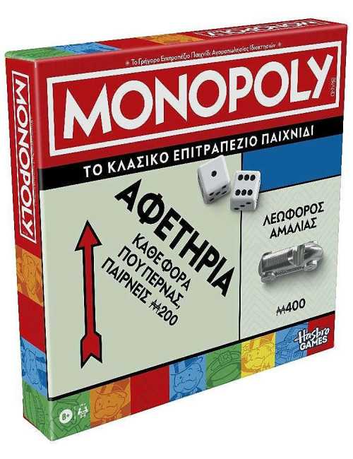 Επιτραπέζιο Hasbro Monopoly Classic Refresh