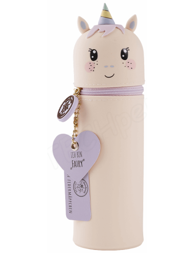 Κασετίνα Μολυβοθήκη Σιλικόνης Lulubug Unicorn Fairy