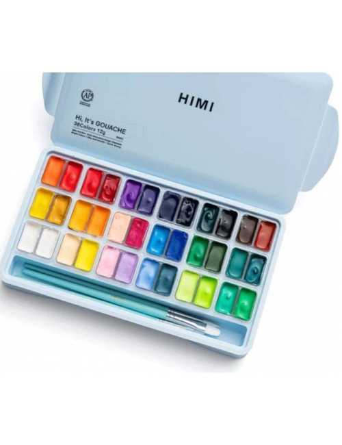 Νερομπογιές Υγρες Himi 36χ 12g Watercolour Case