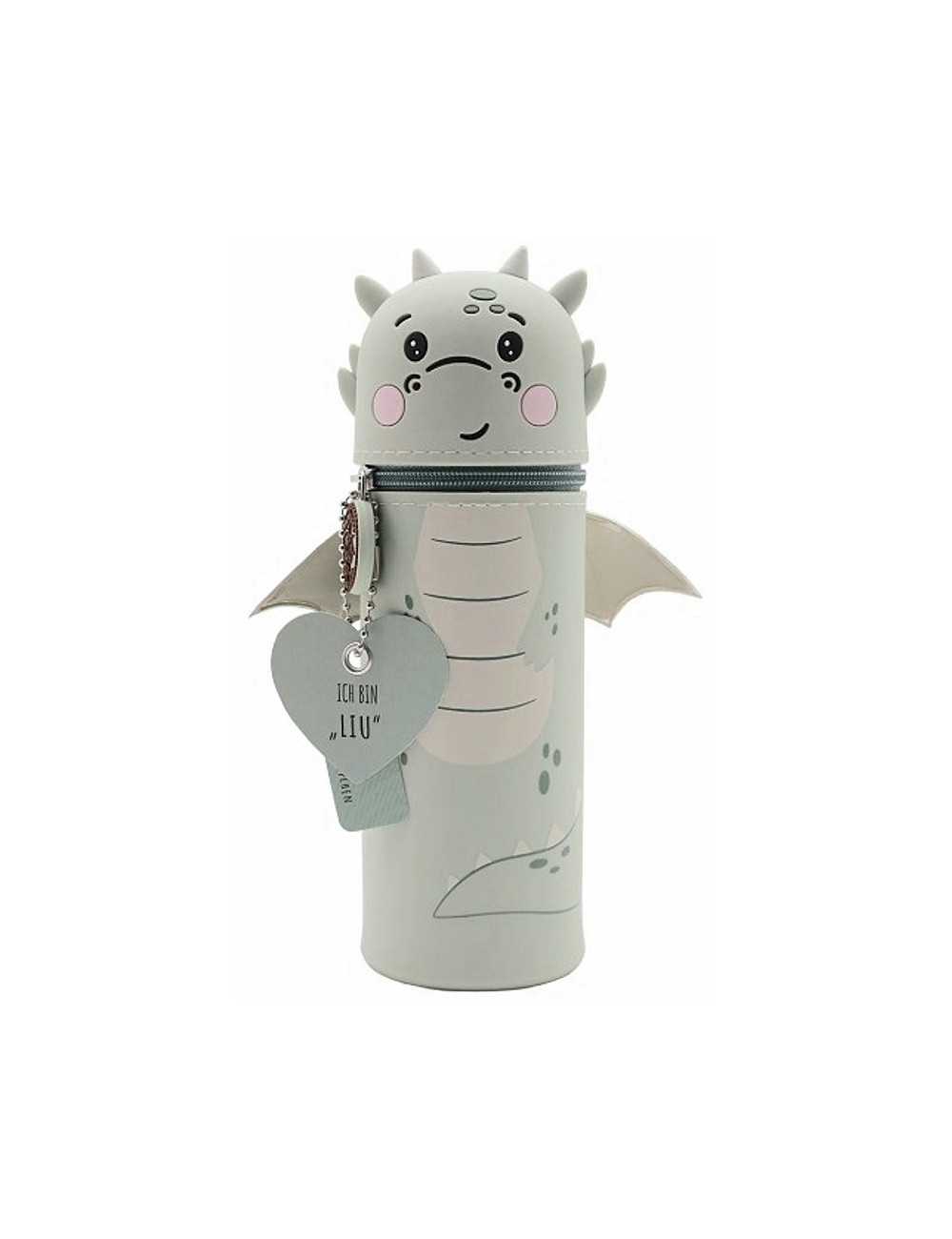 Κασετίνα Μολυβοθήκη Σιλικόνης Lulubug Dragon Liu
