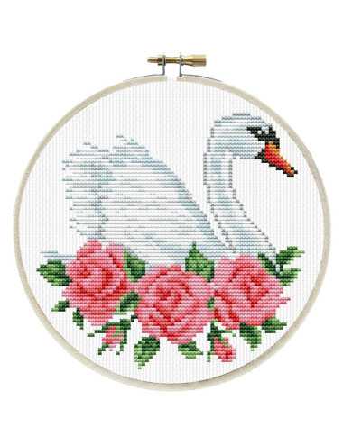 Σετ Κεντήματος Ladybird Rose Swan