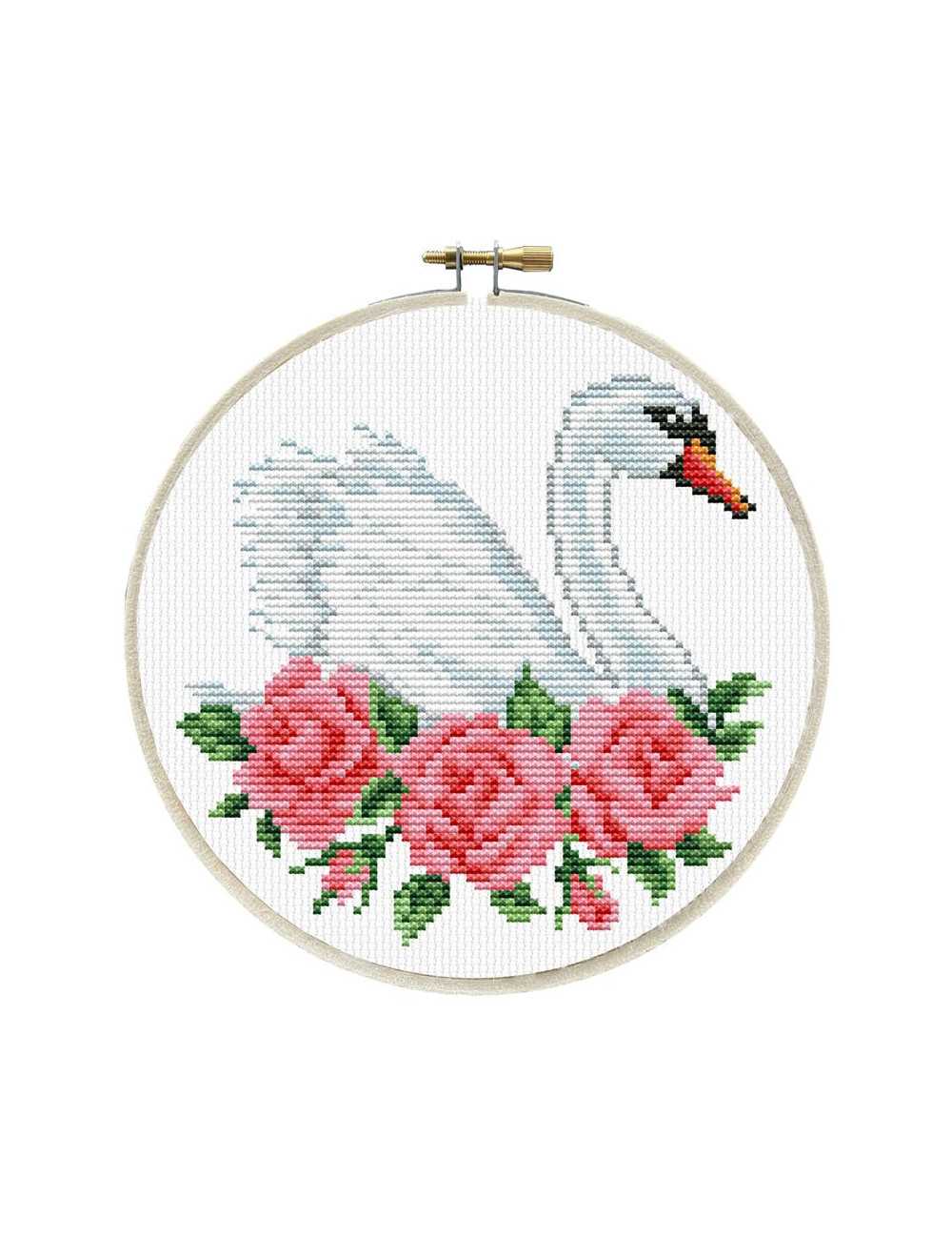 Σετ Κεντήματος Ladybird Rose Swan