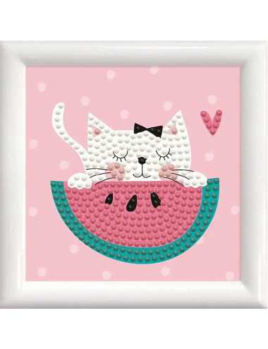 Κάδρο με Ψηφίδα Diamond Dotz Mini Watermelon
