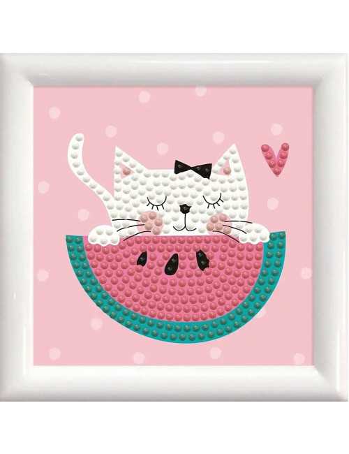 Κάδρο με Ψηφίδα Diamond Dotz Mini Watermelon