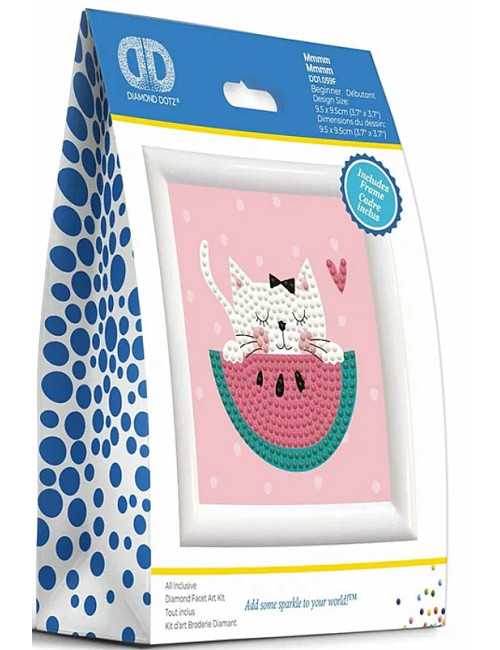 Κάδρο με Ψηφίδα Diamond Dotz Mini Watermelon