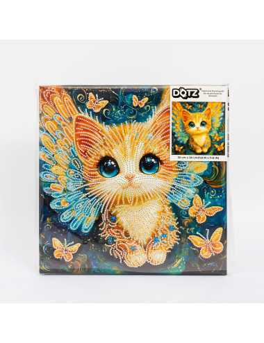Κάδρο με Ψηφίδα Diamond Dotz 30Χ30cm Kitten Angel