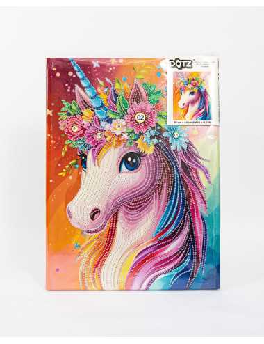 Κάδρο με Ψηφίδα Diamond Dotz 30Χ40cm Unicorn Princess
