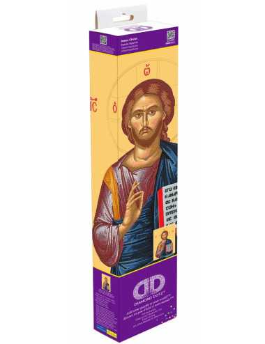 Καμβάς Ψηφιδωτό Diamond Dotz 37x52cm Ιησους Χριστός