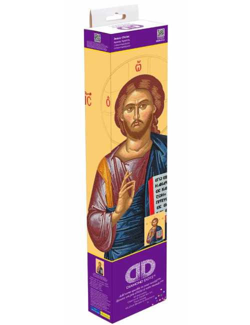 Καμβάς Ψηφιδωτό Diamond Dotz 37x52cm Ιησους Χριστός