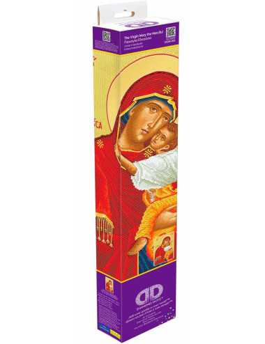 Καμβάς Ψηφιδωτό Diamond Dotz 37x52cm Παναγία η Ελεούσα