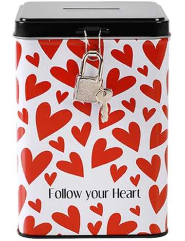 Κουμπαράς Με Κλειδί iTotal XL Follow your Heart