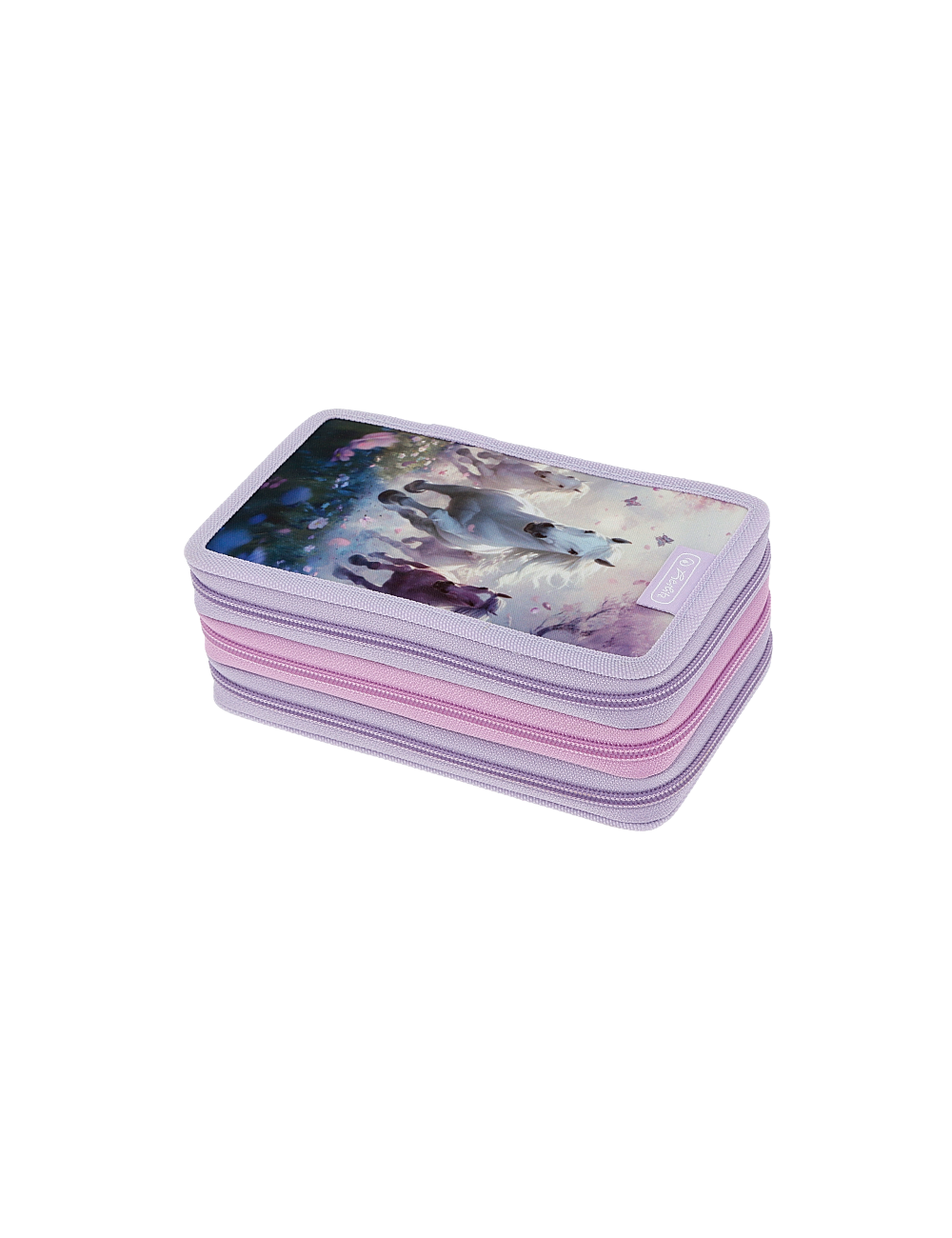 Κασετίνα Herlitz 31τ TriCase Whisper Mane Pastel