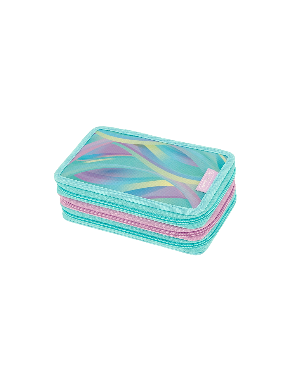 Κασετίνα Herlitz 31τ TriCase Minty Love Pastel