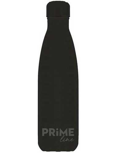 Θερμός 500ml PrimeLine Ανοξείδωτος Black