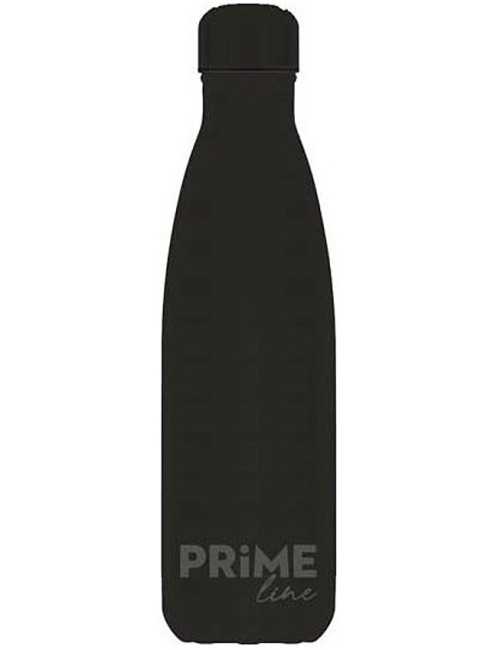 Θερμός 500ml PrimeLine Ανοξείδωτος Black