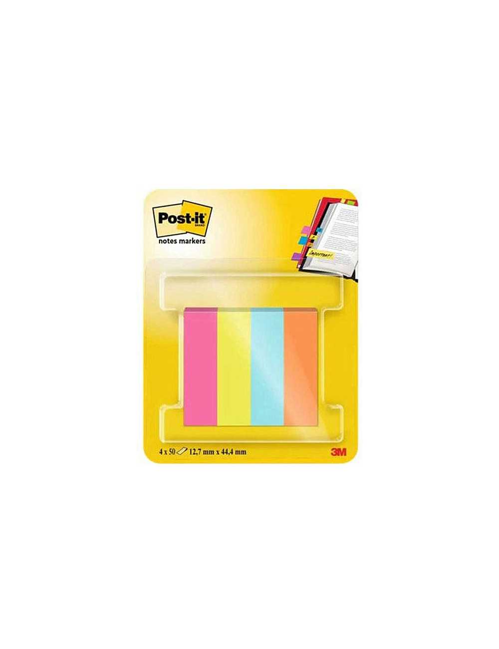 Σελιδοδείκτες 3M Post-It Poptimistic 12.7x44.4mm 4χρ 200φ