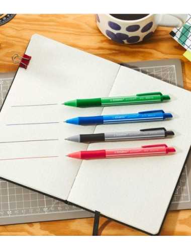 Στυλό Stabilo 6033/1-41 Pointball Colorful Ballpoint 0.5 Μαυρο