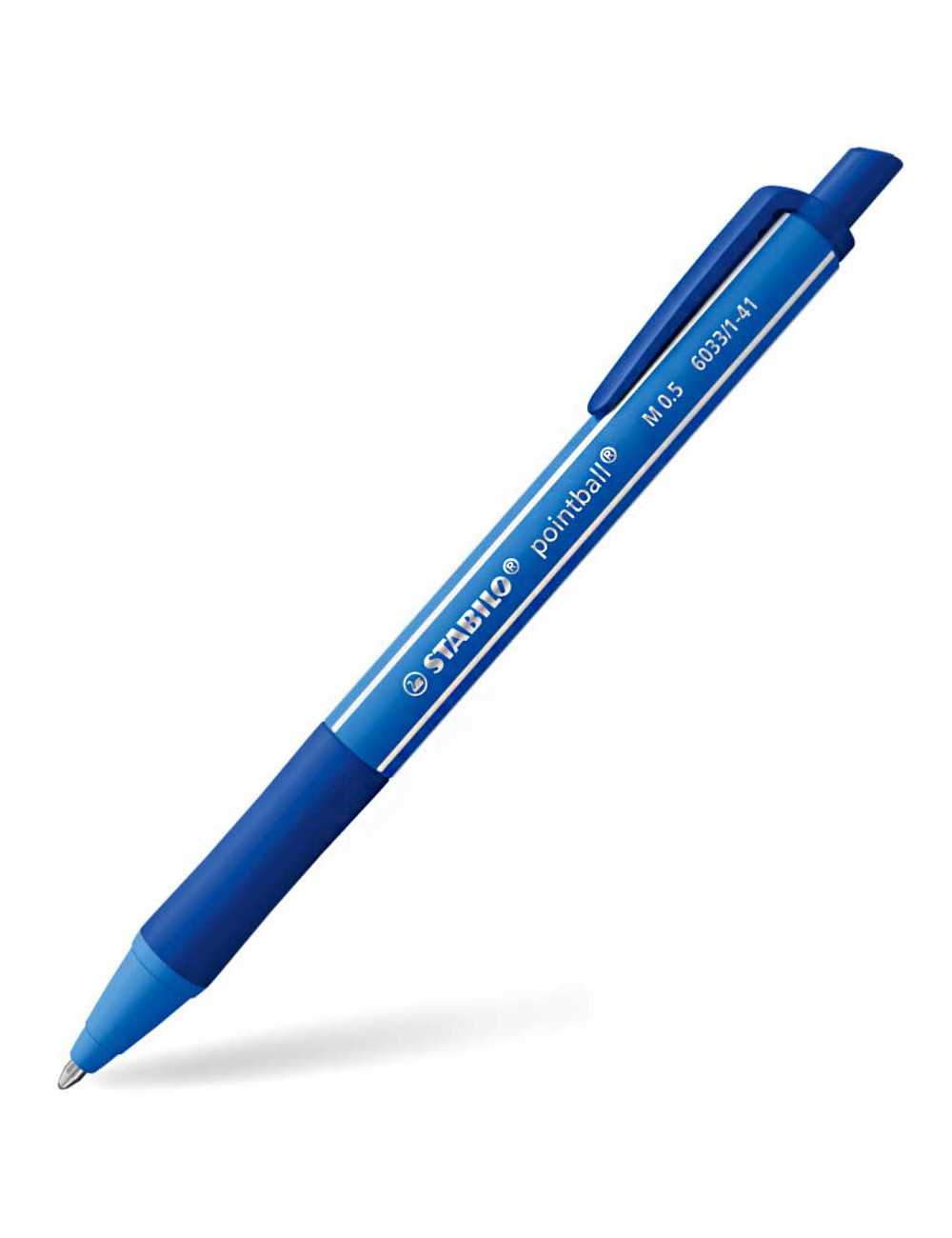 Στυλό Stabilo 6033/1-41 Pointball Colorful Ballpoint 0.5 Μπλε