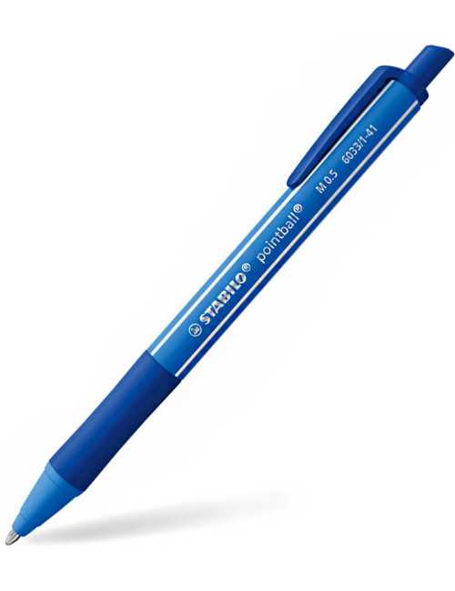 Στυλό Stabilo 6033/1-41 Pointball Colorful Ballpoint 0.5 Μπλε
