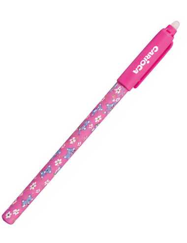 Στυλό Carioca Oops Easy Erasable 0.7 που Σβήνει Wild Ροζ