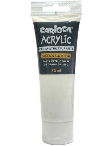 Ακρυλική Πάστα Διαμόρφωσης Carioca 75ml White