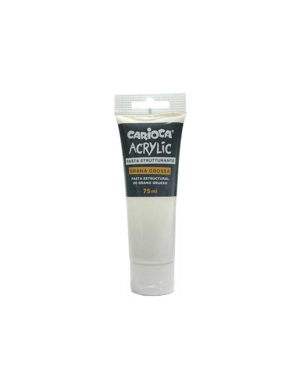 Ακρυλική Πάστα Διαμόρφωσης Carioca 75ml White