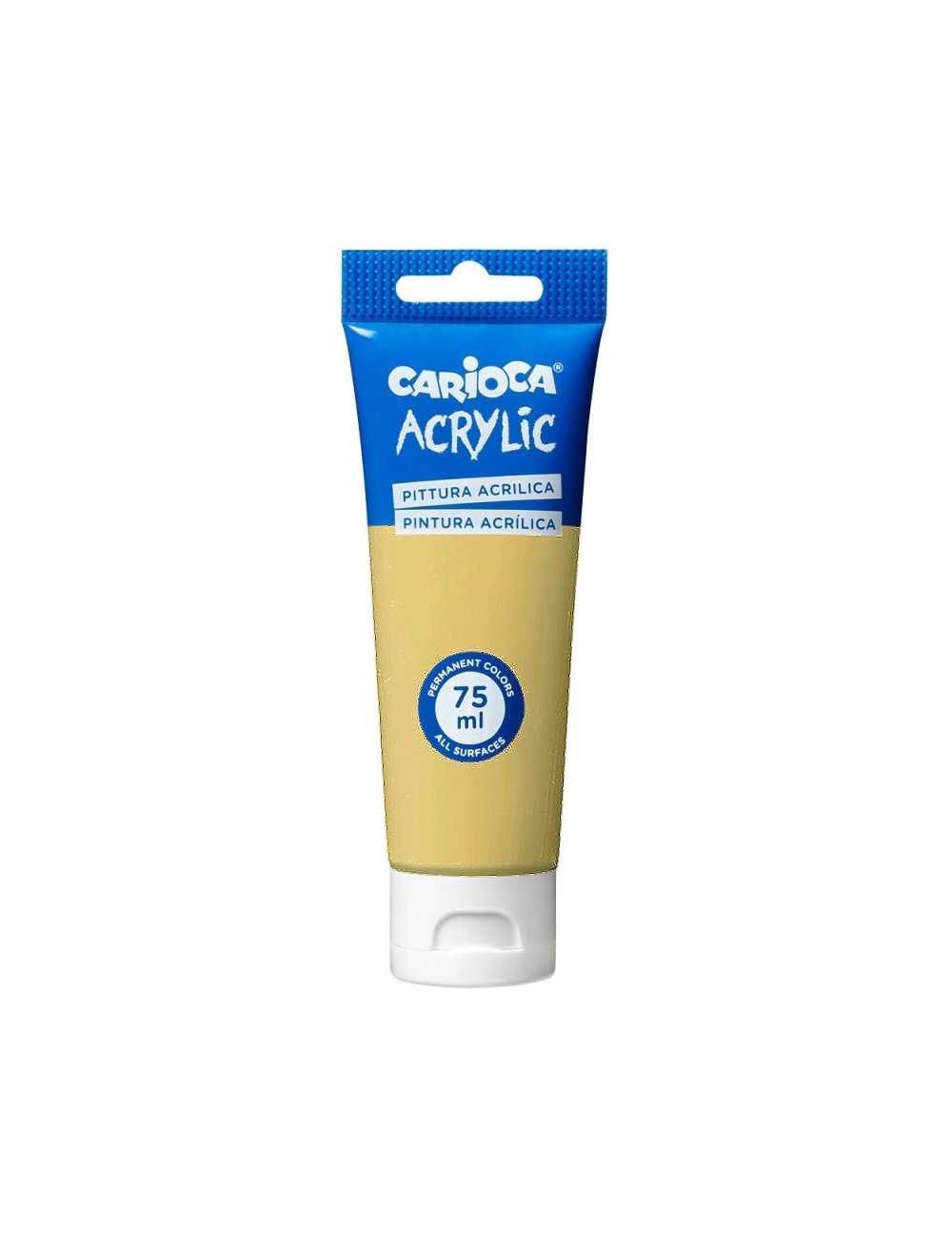 Ακρυλικό Χρώμα Carioca 75ml 19 Gold