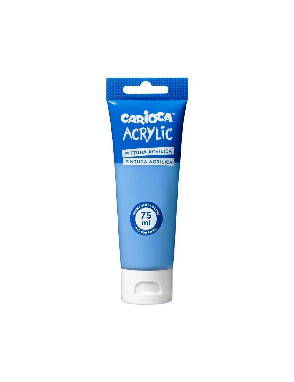 Ακρυλικό Χρώμα Carioca 75ml 16 Light Blue