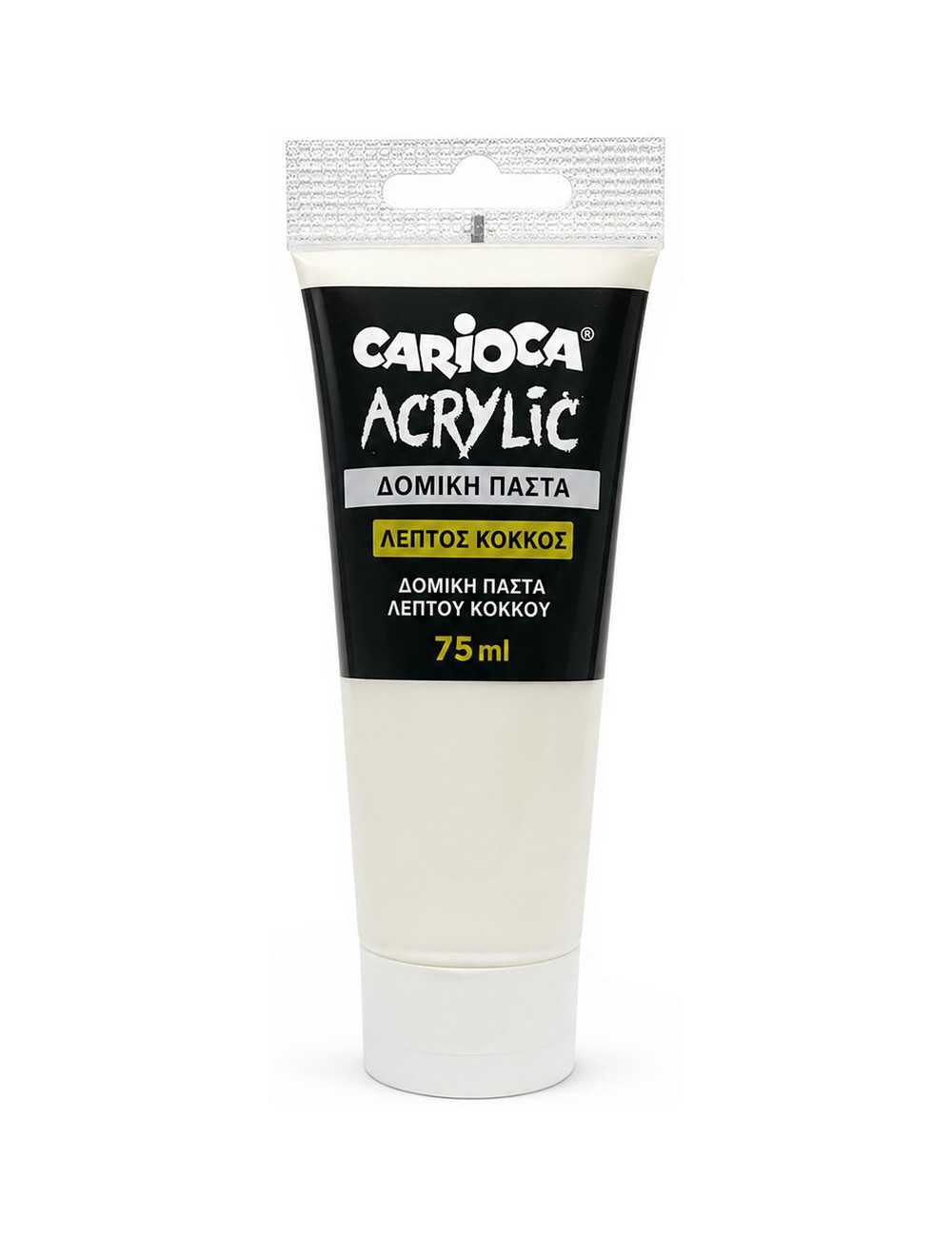 Ακρυλική Πάστα Carioca 75ml White