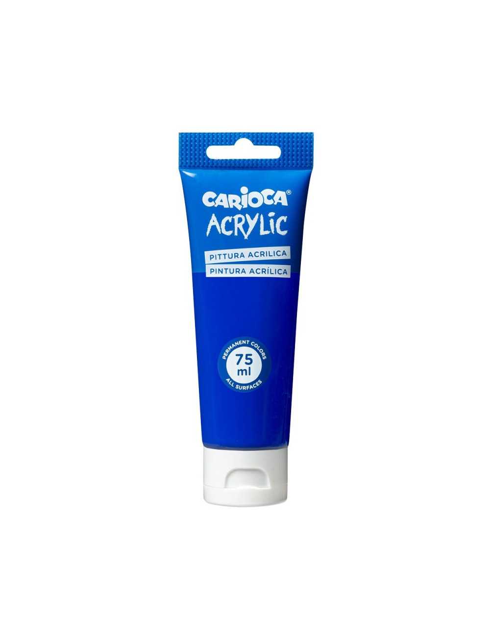 Ακρυλικό Χρώμα Carioca 75ml 17 Dark Blue
