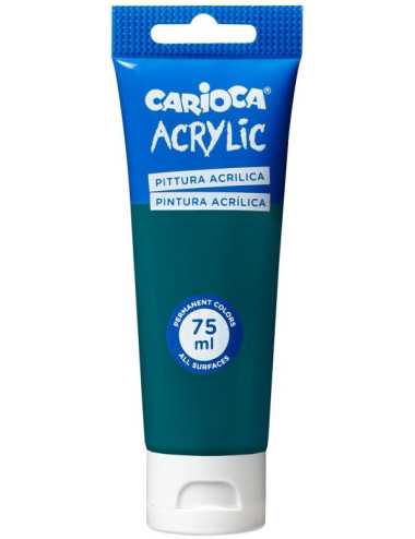 Ακρυλικό Χρώμα Carioca 75ml 15 Emerald Green