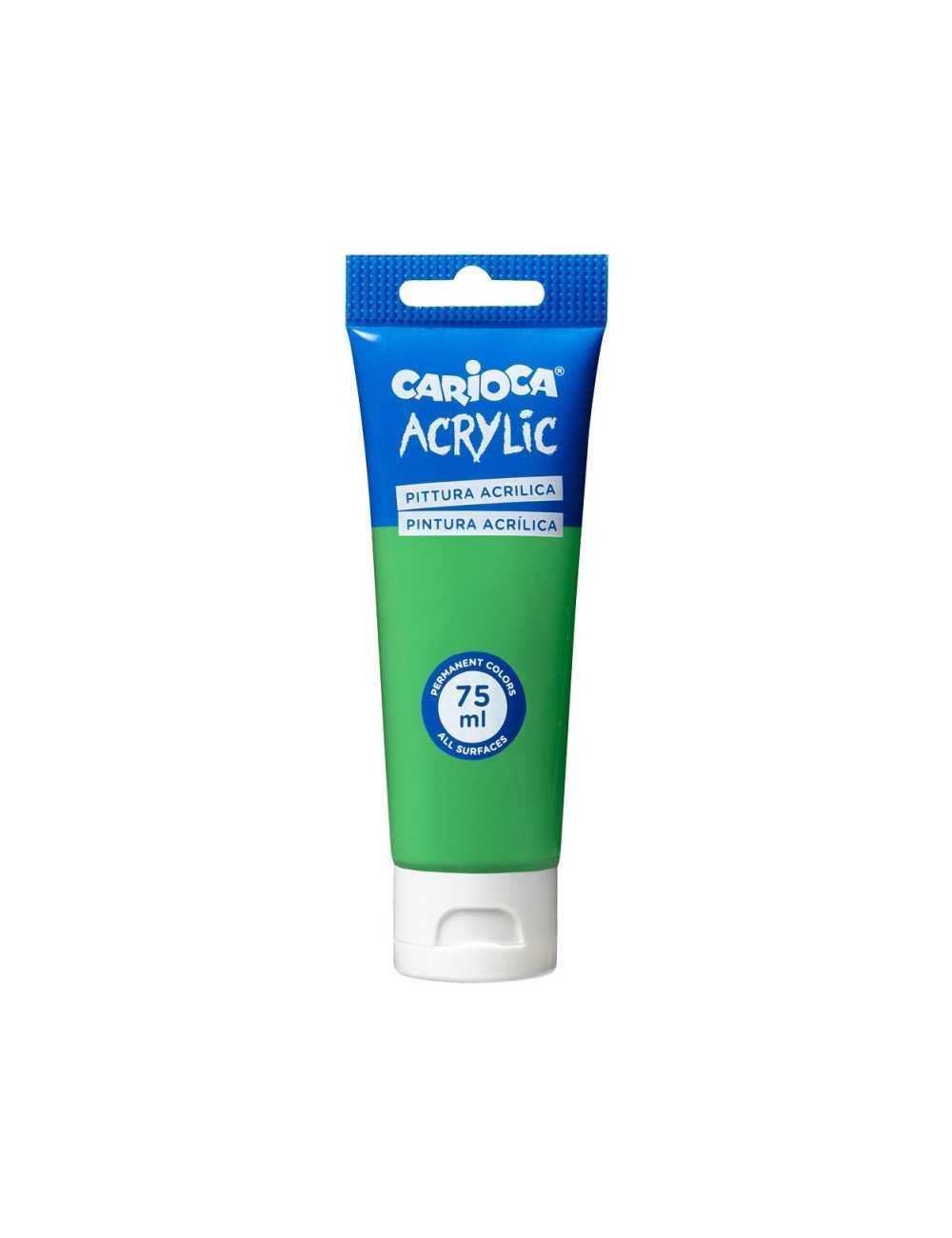 Ακρυλικό Χρώμα Carioca 75ml 14 Bright Green