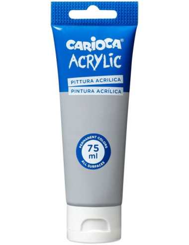 Ακρυλικό Χρώμα Carioca 75ml 20 Silver