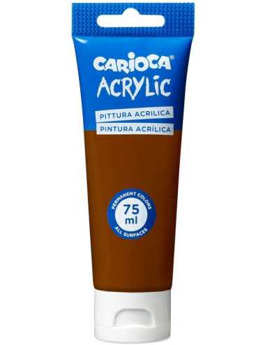 Ακρυλικό Χρώμα Carioca 75ml 06 Brown
