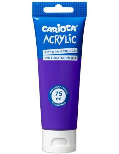 Ακρυλικό Χρώμα Carioca 75ml 18 Violet