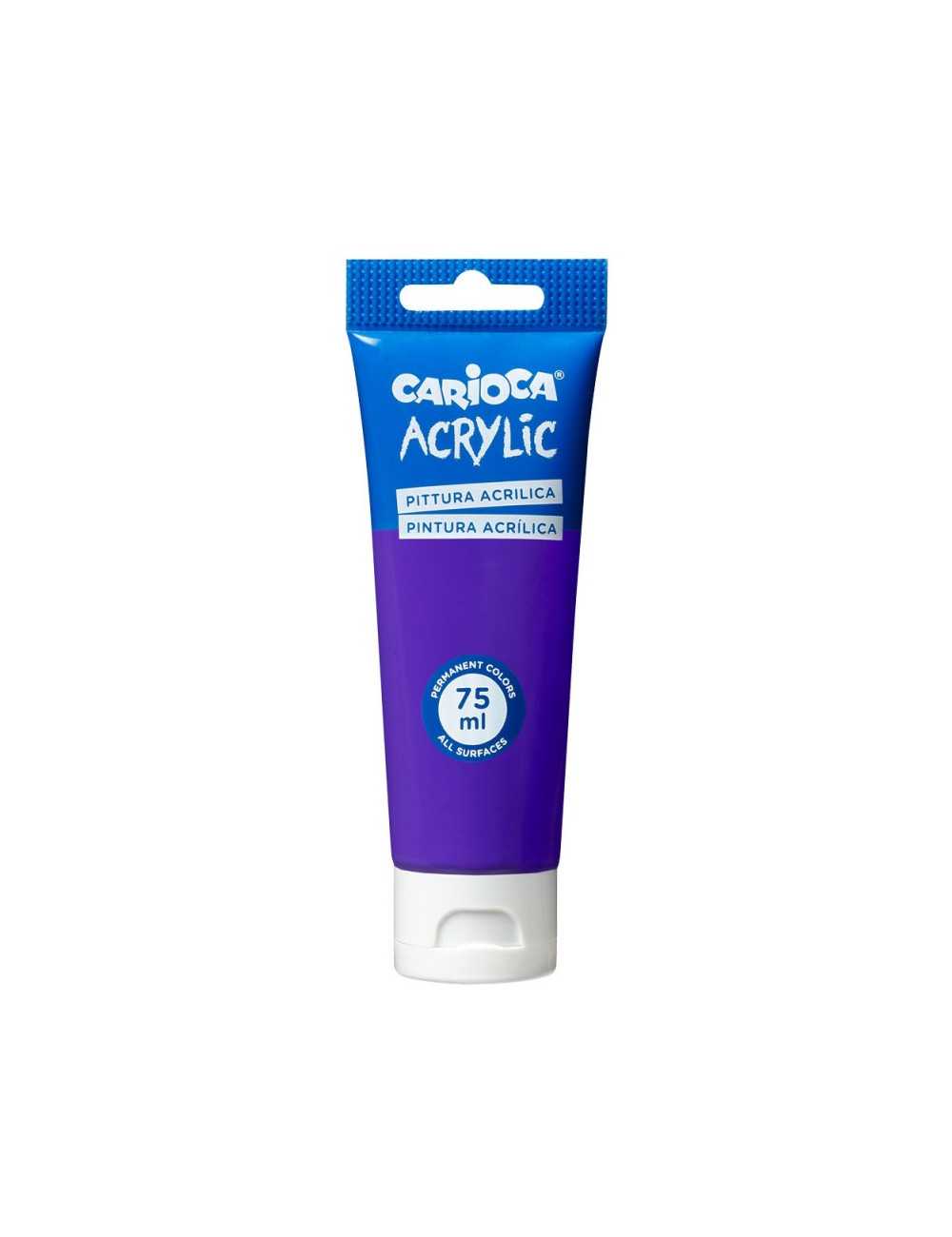 Ακρυλικό Χρώμα Carioca 75ml 18 Violet