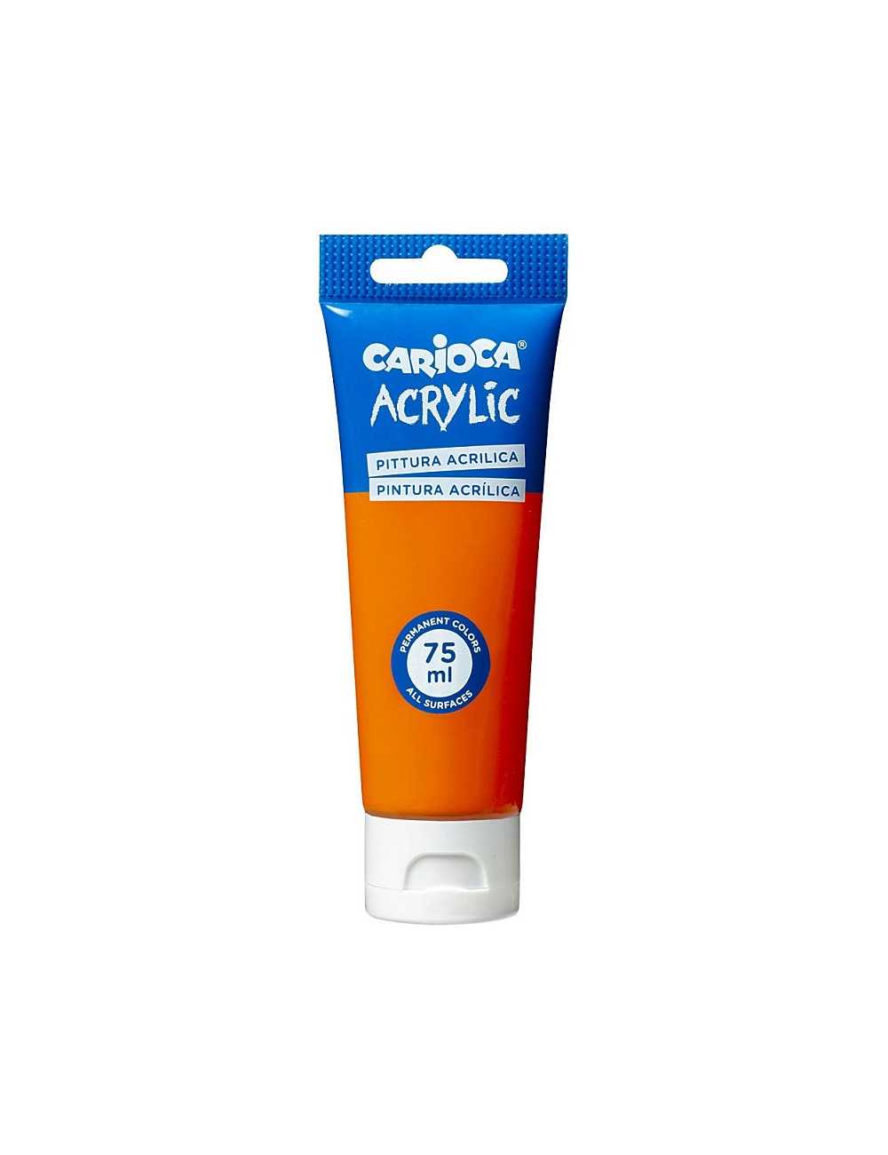 Ακρυλικό Χρώμα Carioca 75ml 11 Orange